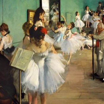 THE DANCE CLASS, 1874