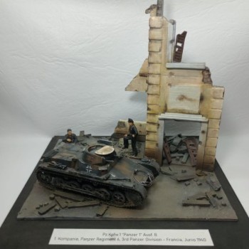 DIORAMA PANZER I - FRANCIA - JUNIO 1940