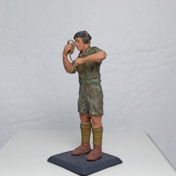 Tanquista británico 8th Ejército