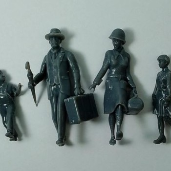 Familia años 40 (4 figuras)