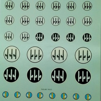 ITALIAN INSIGNIA WWII WING & FUSELAGE