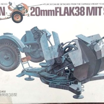 GERMAN 20mm FLAK 38 MIT Sd.Ah.51
