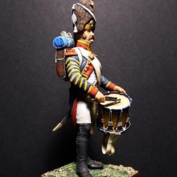 TAMBOR DE GRANADEROS DE INFANTERÍA DE LÍNEA 1809