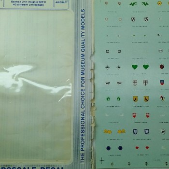 GERMAN UNIT INSIGNIA WWII